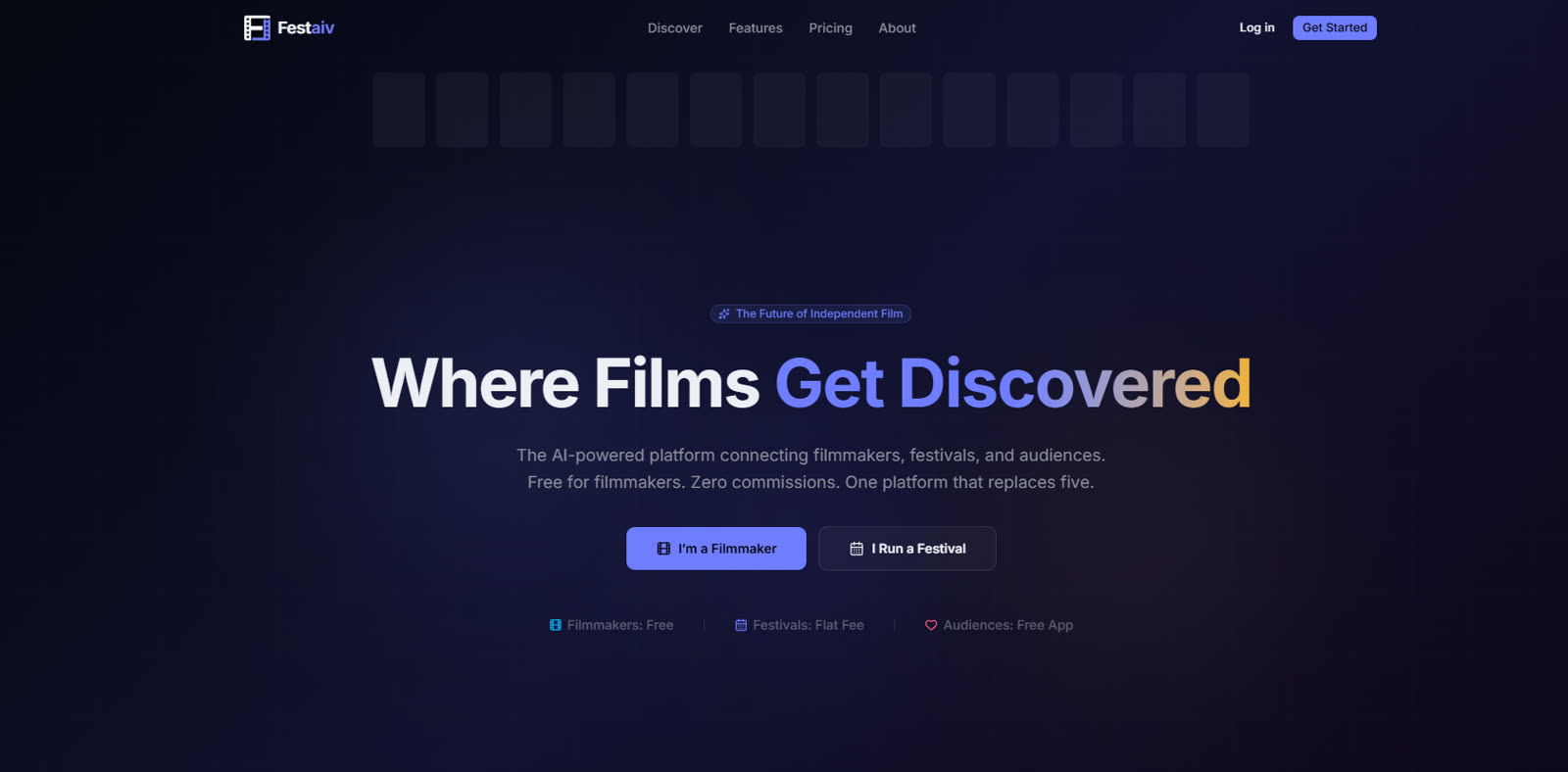 Festaiv — AI-powered platform for filmmakers, festivals, and audiences