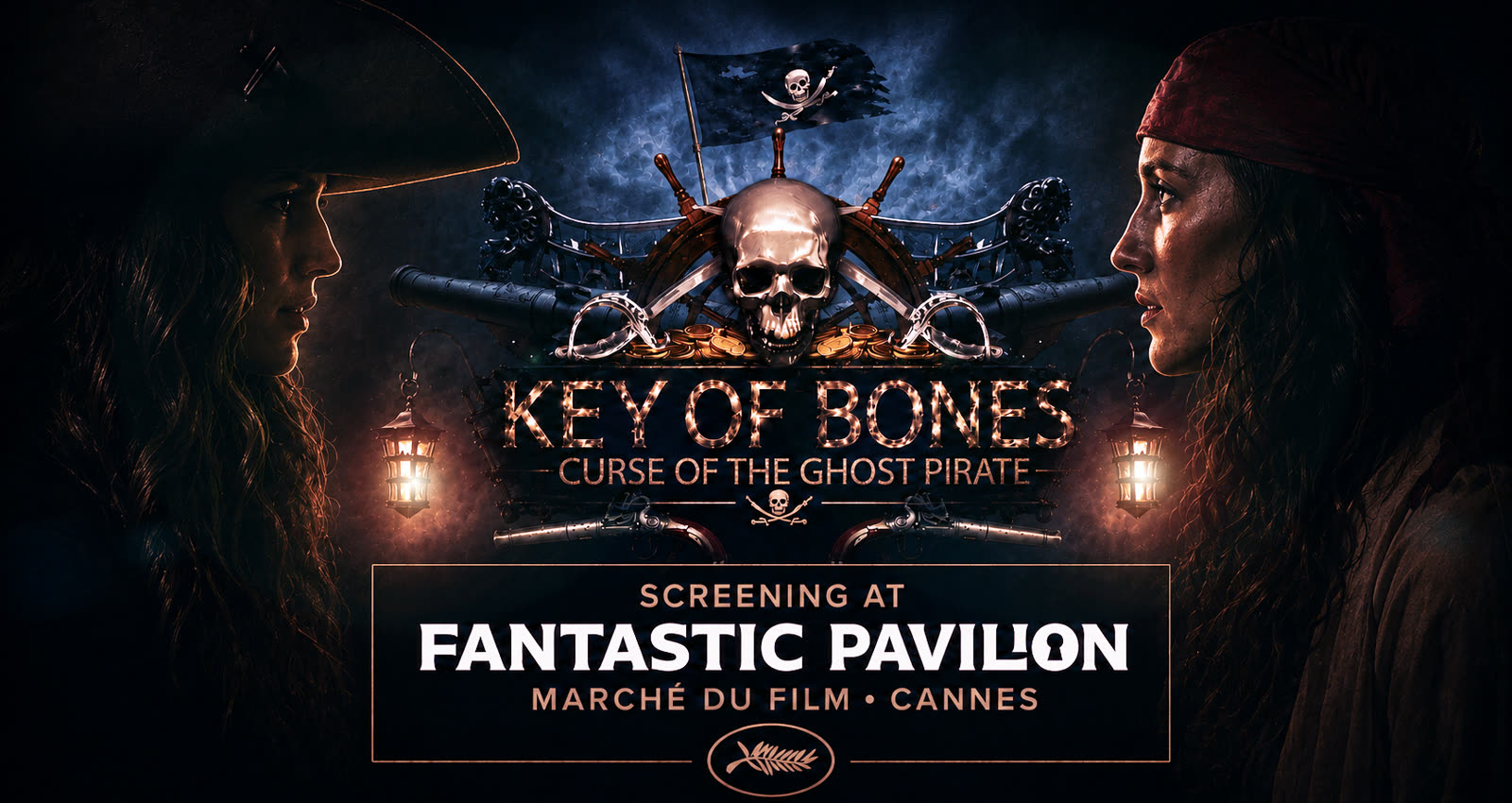 Key of Bones: Curse of the Ghost Pirate — Cannes Fantastic Pavilion Gala banner